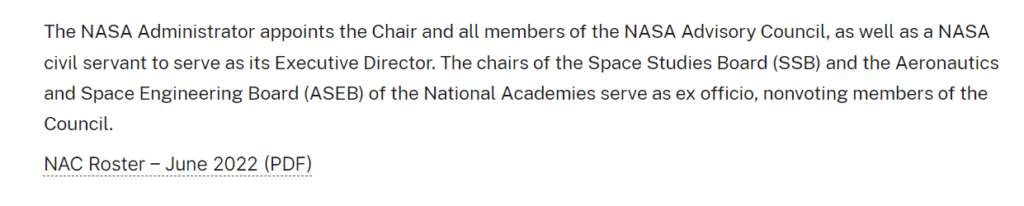 Nac Event Events for November 2025 – SpacePolicyOnline.com
